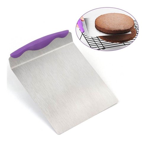 Espátula Salva Bolo Pá Placa Culinária Bolo Transporte Camada Bolo Aço Inox