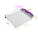 Ver imagem 3 de Espátula Salva Bolo Pá Placa Culinária Bolo Transporte Camada Bolo Aço Inox