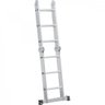 Escada articulada em alumínio 3 x 4 Vonder - 1