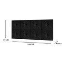 Ver imagem 1 de Painel Cama Box Prime Casal 1,40 Ferrari Cor Preto Comprar