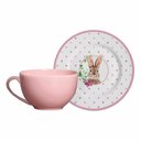 Ver imagem 1 de Jogo Xicaras Pascoa Coelha Amy Chá C/pires 6 Unid 1ªlinha