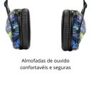 Ver imagem 6 de Fone Abafador de Som e Ruído para Crianças Hipersensibilidade Autismo - Várias Cores Zohan Azul e Br