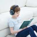 Ver mais imagens de Fone Abafador de Som e Ruído para Crianças Hipersensibilidade Autismo - Várias Cores Zohan Azul e Br