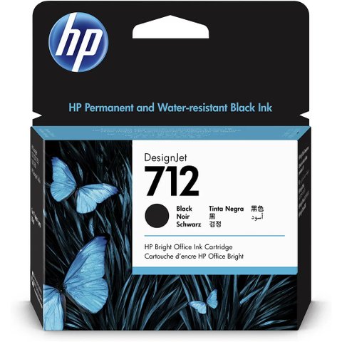 Cartucho Hp 712 3ed70a Preto 38ml