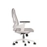 Cadeira de Escritório Elements Helene Branca e Cinza Claro - 3