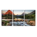 Ver imagem 1 de Quadro Decorativo 55x110 ponte sobre riacho e pedras