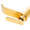 Ver imagem 6 de Torneira Banheiro Dourada Bica Alta Lavabo Pia Cuba Luxo