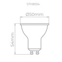 Ver imagem 3 de Lâmpada Led Eco Mr16 4w 2700k 350lm 36º-stella