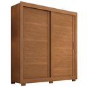 Ver imagem 1 de Guarda Roupa Casal 2 Portas de Correr 4 Gavetas Titan 196 cm Cinamomo Zanz