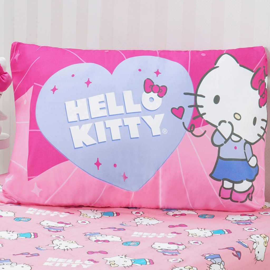 Jogo de Cama Solteiro 2 Pçs Hello Kitty 88x188x30 Flawless - 2