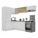 Ver imagem 6 de Armário De Cozinha Completa De Canto Branco