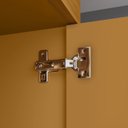 Ver mais imagens de Guarda-Roupa Casal 6 Portas e 2 Gavetas com Pés Saint Marrom/Carvalho Americano