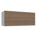 Ver imagem 1 de Armário Aéreo Madesa Stella 80 cm 1 Porta Basculante Branco/Rustic Cor:Branco/Rustic