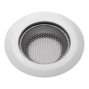 Ralos para Pia com Borda em Aço Inoxidável Cozinha 7,2 Cm