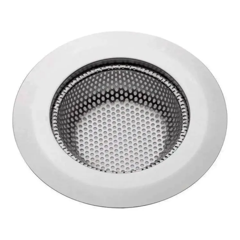 Ralos para Pia com Borda em Aço Inoxidável Cozinha 7,2 Cm