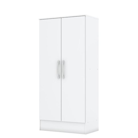 Armário Multiuso 2 Portas Zafira Branco - Móveis Briz