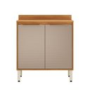 Ver imagem 2 de Balcão 2 Portas 80cm Plena Cinamon/Nude Prime Tx - Demóbile