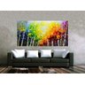 Quadro Pintura Tela Abstrato Moderno 2466: 60cm (A) x 120cm (L) - 2