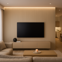 Ver imagem 1 de Kit 2 Placas Painel Ripado Slim 20x3m Decorativo