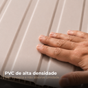 Ver imagem 2 de Kit 2 Placas Painel Ripado Slim 20x3m Decorativo