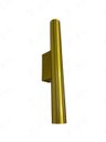 Ver imagem 1 de Arandela Cilindro Luxo Dourado 35cm Led 12w 3 em 1 Bivolt
