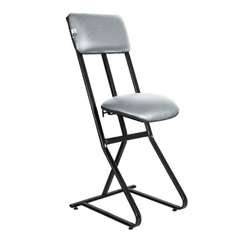 Banqueta para Vigilantes e Vigias Linha Security Cinza