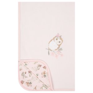 Manta de Suedine Bebê Floresta Rosa - Hug