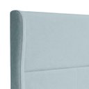 Ver imagem 2 de Cabeceira de Cama Box Diamond Casal Queen 160 cm Estofada Boucle Azul