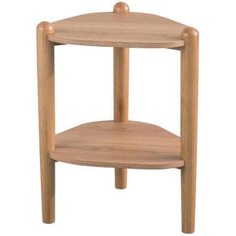 Mesa Lateral para Sala de Estar Pés Madeira Trium A03 Hanover Roble - Lyam Decor