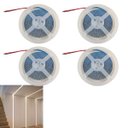 Ver imagem 7 de Fita Led 4000k 5 Metros 16w 240 Leds Kit 4 Unidades Sala Quarto Casa Apartamento Teto Rebaixado Gess