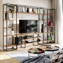 Ver imagem 1 de Conjunto de Estantes Modernas Home Tv Lisse