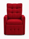 Ver imagem 1 de Poltrona Papai Luxo Reclinavel para Estenção de Cilios , Amamentação Organica* Sued*Vermelho