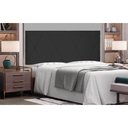 Ver imagem 2 de Painel Aquilla Cama Box Casal 140cm Suede preto