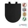 Assento Sanitário Carrara Deca Preto Fosco Soft Close - 2