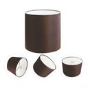 Ver imagem 6 de Cúpula Abajur e Luminária Cilíndrica Vivare Cp-7010 Ø25x25cm - Bocal Nacional Café