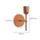 Ver imagem 4 de Arandela Parede Cabeceira Quarto e Lavabo Cobre Fosco