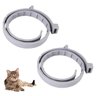 Coleira Anti Pulga Cachorro Gato Cao Pet Kit 2 Unidades Canino Felino Carrapato Leishmaniose Resiste - 4