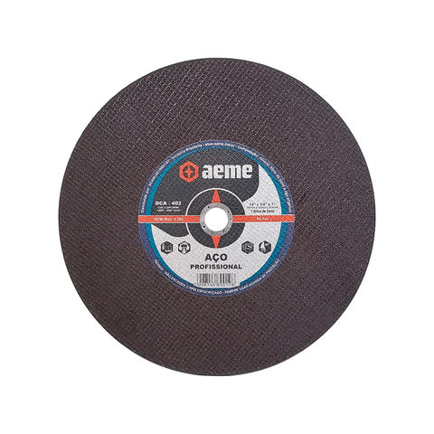Disco Corte Aeme Aço Dca 402 12x1/8x1 2t (300x3.2x25.4)