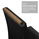Ver mais imagens de Kit 2 Cadeiras de Jantar 4256 com Espaldar Rustic/oxford Madesa