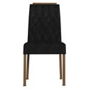Ver imagem 5 de Kit 2 Cadeiras de Jantar 4256 com Espaldar Rustic/oxford Madesa