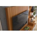Ver imagem 4 de Home Belfast Frisado Painel P/ Tvs até 55'' 4 Portas - Jequitiba/off White Perolizado