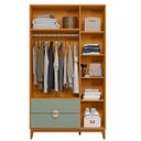 Ver imagem 3 de Guarda - Roupa de Solteiro Ipê -albatroz