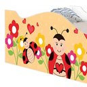 Ver imagem 5 de Cama Solteiro Infantil Cama Joaninha com Colchão MDF Branco Casah