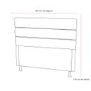 Ver imagem 4 de Cabeceira Cama Box King Size Italia 1,90 Suede Vermelho Navega Móveis