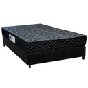 Ver imagem 1 de Conjunto Box Casal: Colchão Espuma Paropas Ag65 Prime Gold Black + Base Crc Suede Black (138x188)