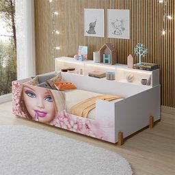 Cama Montessoriana Doçura Boneca Princesa Juvenil - Branca - 1