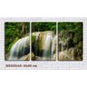 Quadro Decorativo 68x126 desce a cachoeira na mata - 1