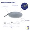 Boiserie Moldura Rodameio de Eva Adesivo e Flexível *orion 2,5cmx 5mm 5 Metros* Cinza - 2