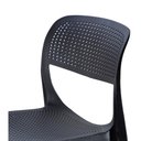 Ver imagem 3 de Conjunto Sala de Jantar Mesa Olímpia 120cm Mdf com Vidro com 4 Cadeiras Zoe Moderna Mobília