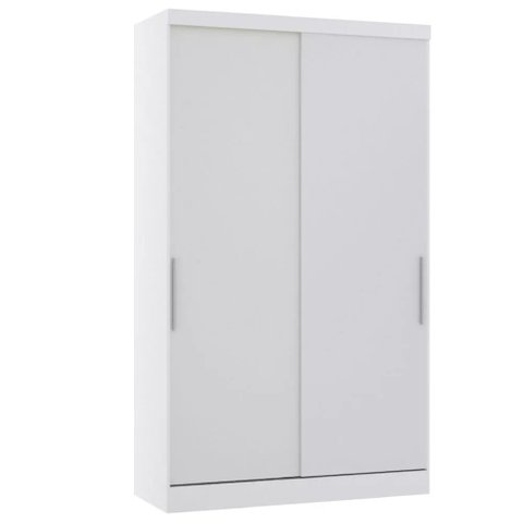 Guarda-roupa Modulado 134,5cm 2 Portas de Correr 3 Gavetas Alpes Luciane
